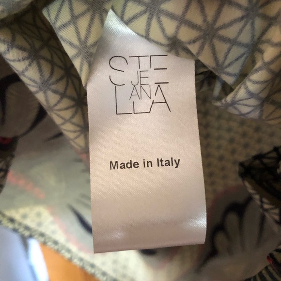 Stella Jean Kimono Sleeve Print Top - Picture 8 of 9